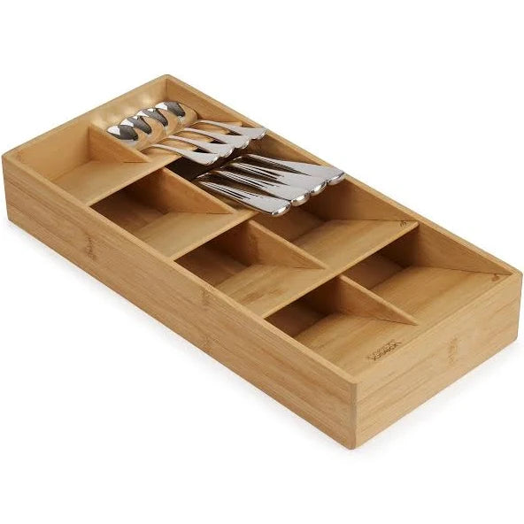 The Wood DrawerStore Large Compact Cutlery Organiser